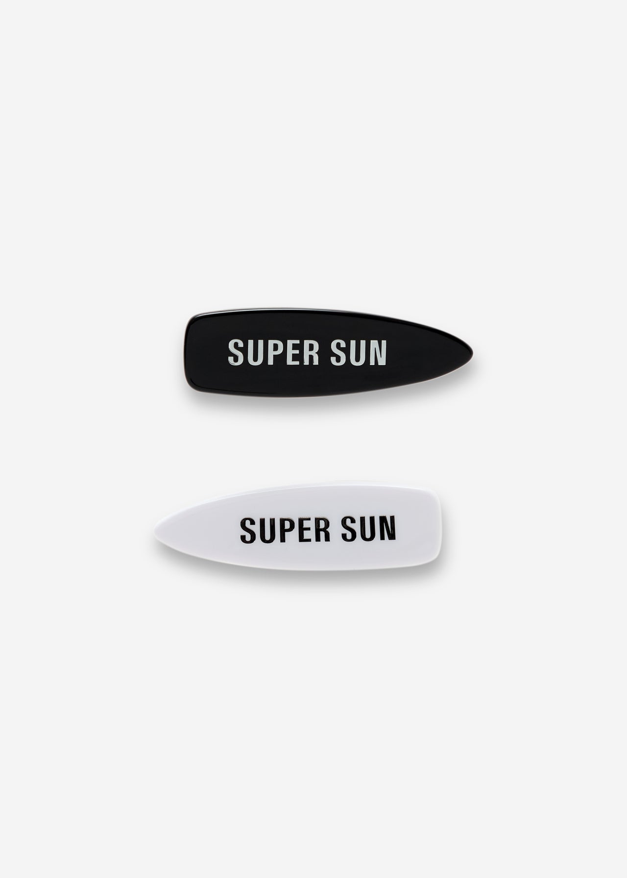 SUPER SUN LOGO HAIR CLIP