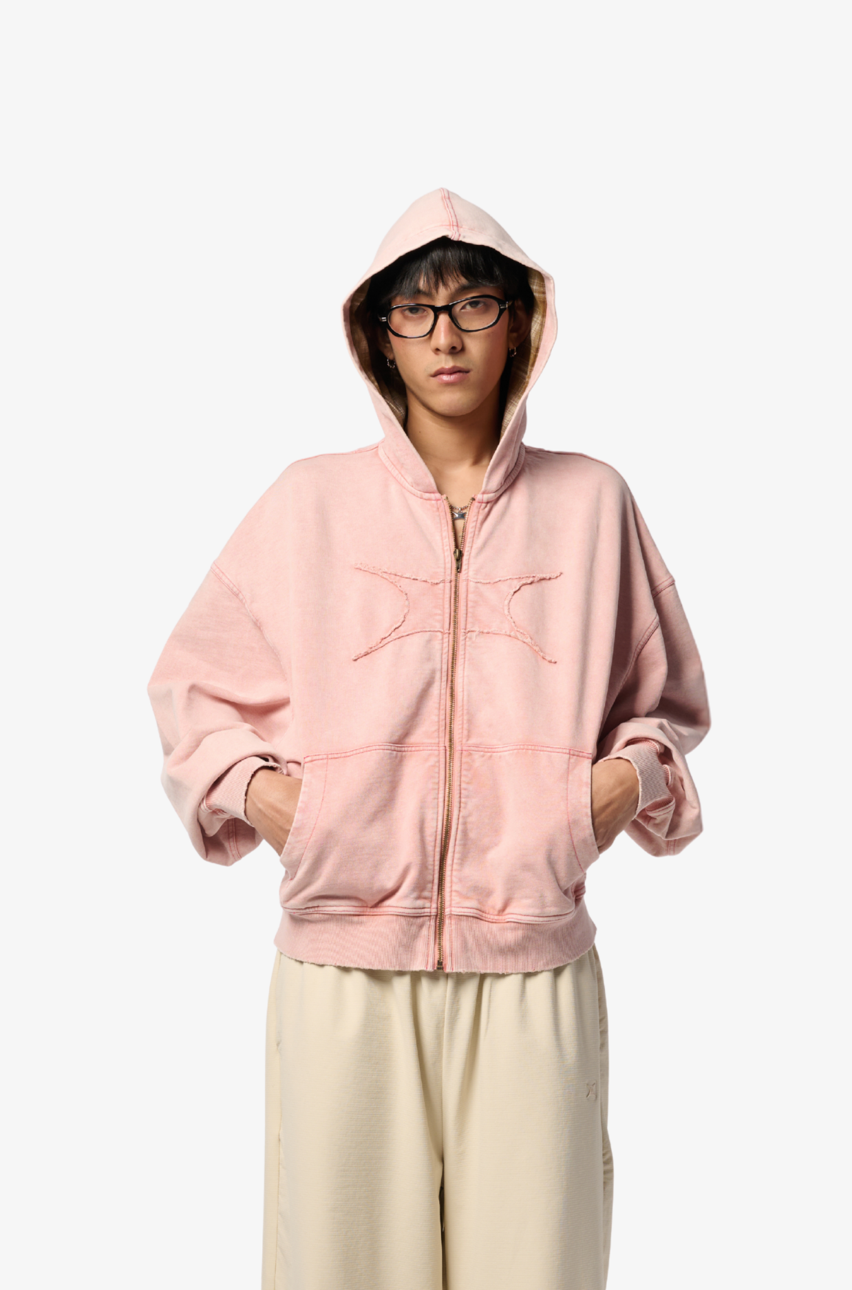 F.A.V APPLIQUÉ HOODIE JACKET