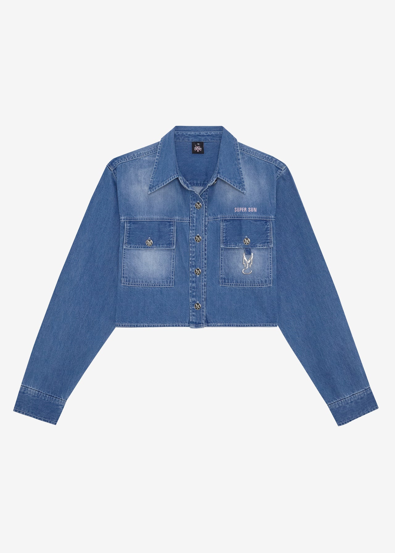 MISTY CROPPED DENIM JACKET