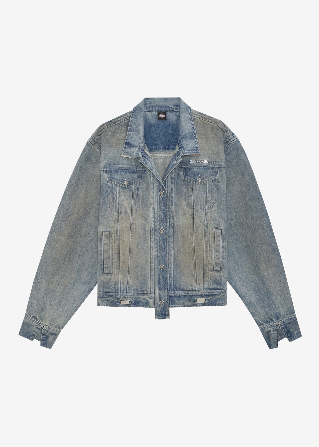 RUSTIC OVERSIZED DENIM JACKET