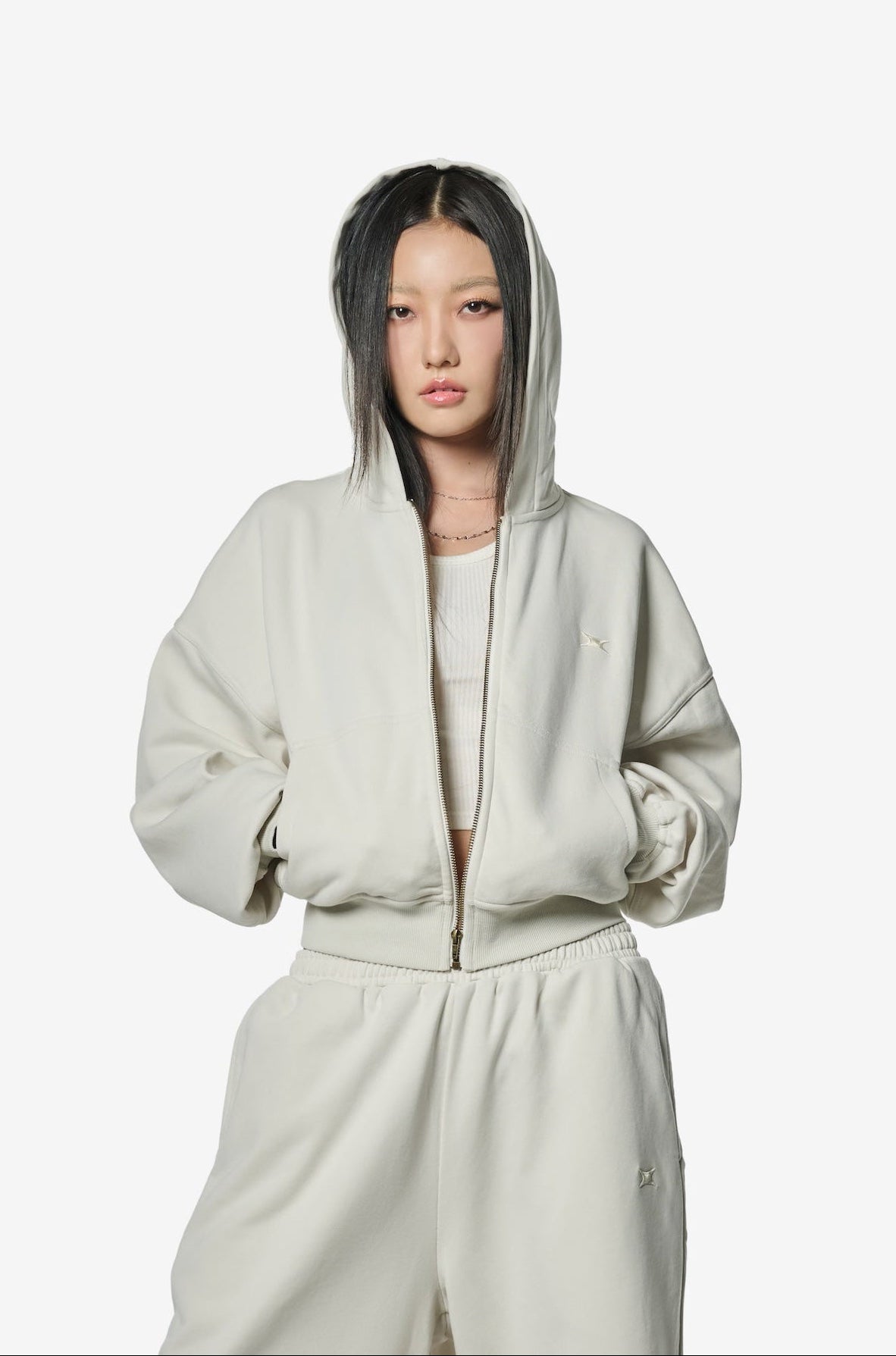 SUPERSUN Zeeprukホワイト フーディー SWEATSHIRTS & HOODIES — SUPER SUN